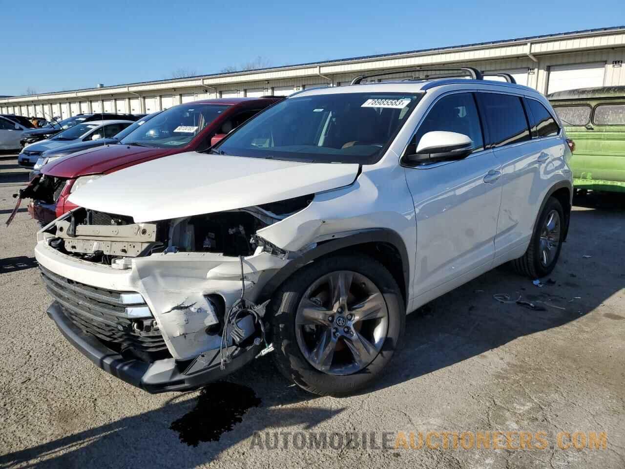 5TDDZRFHXHS449428 TOYOTA HIGHLANDER 2017