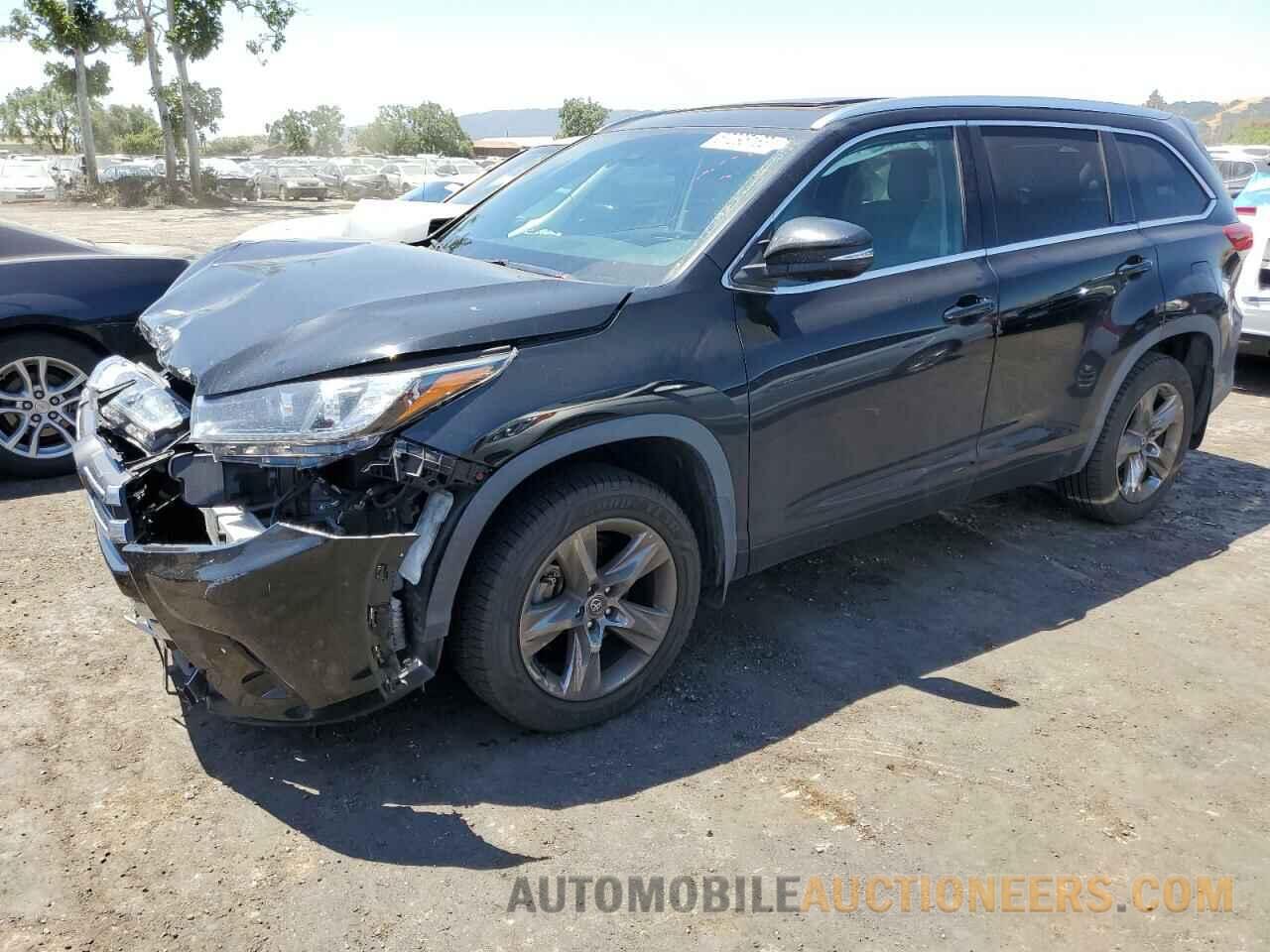 5TDDZRFHXHS450403 TOYOTA HIGHLANDER 2017