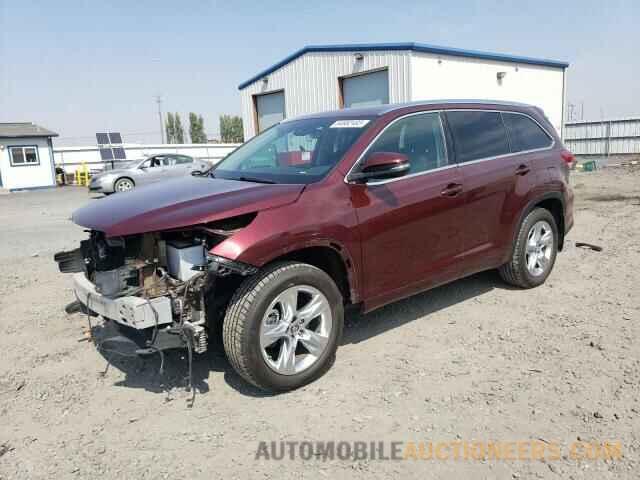 5TDDZRFHXJS497758 TOYOTA HIGHLANDER 2018