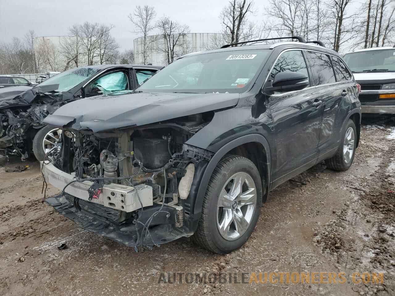 5TDDZRFHXJS498389 TOYOTA HIGHLANDER 2018