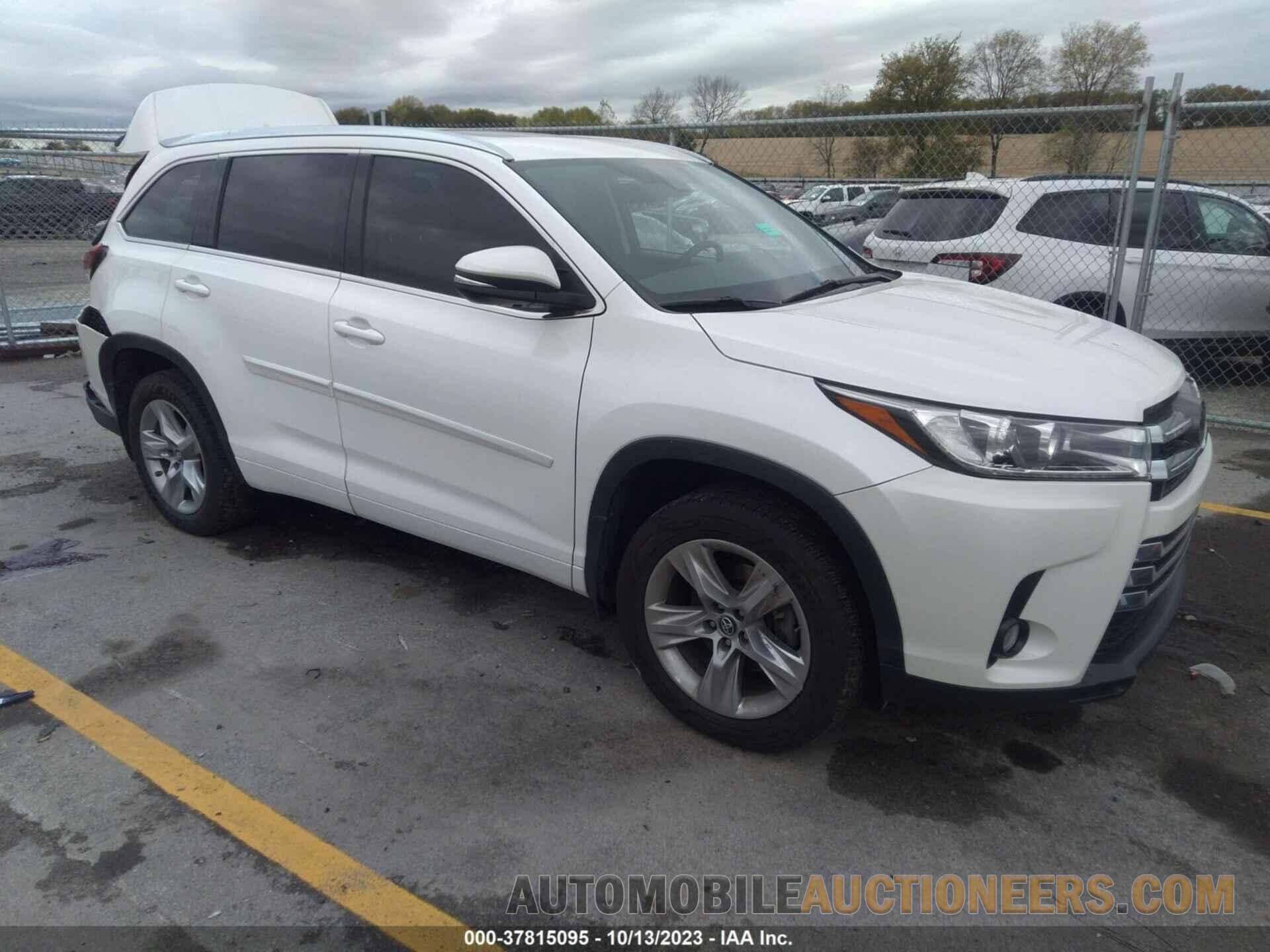 5TDDZRFHXJS810419 TOYOTA HIGHLANDER 2018