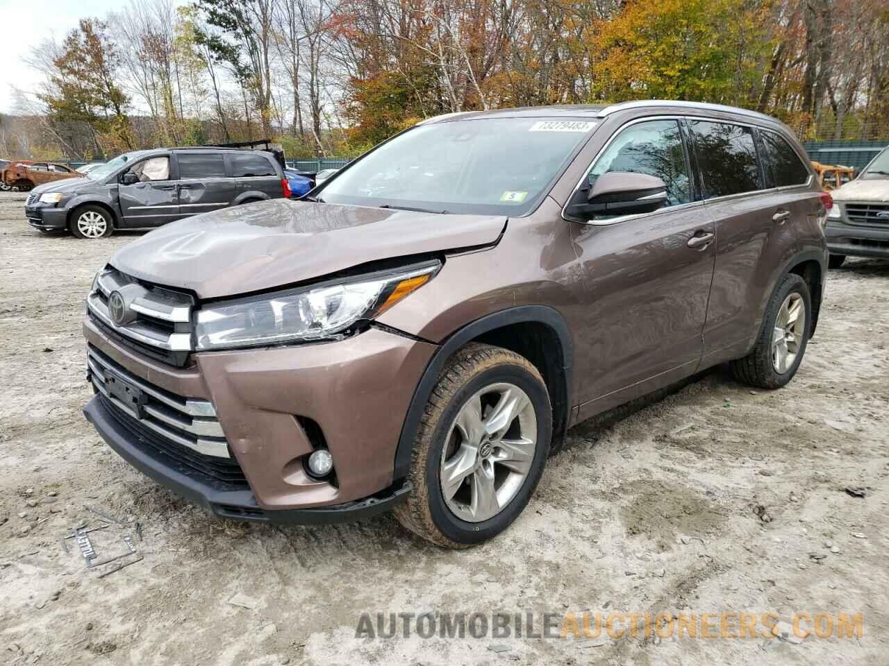 5TDDZRFHXJS822859 TOYOTA HIGHLANDER 2018