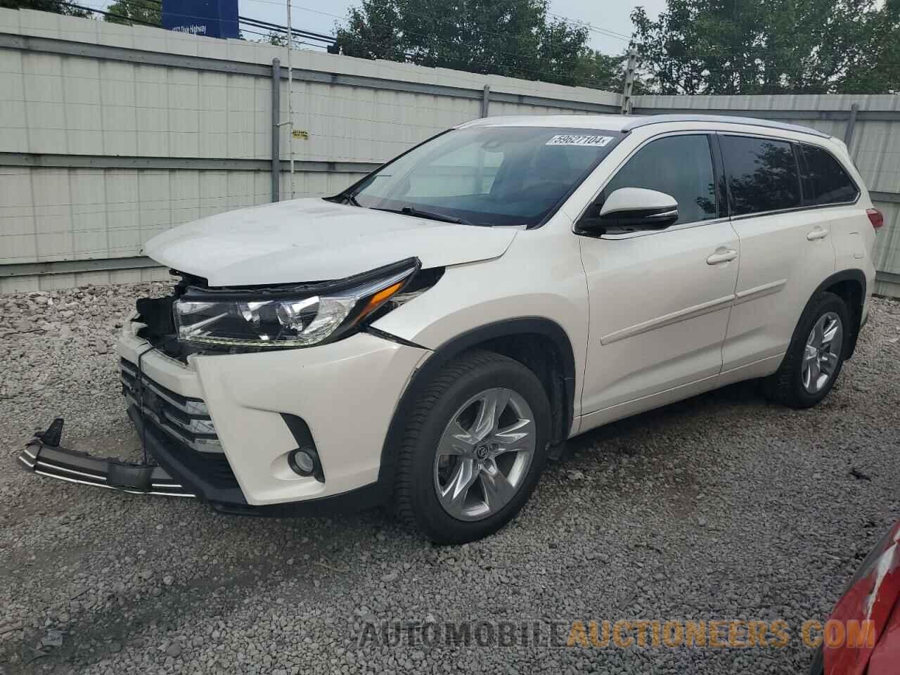 5TDDZRFHXJS827219 TOYOTA HIGHLANDER 2018