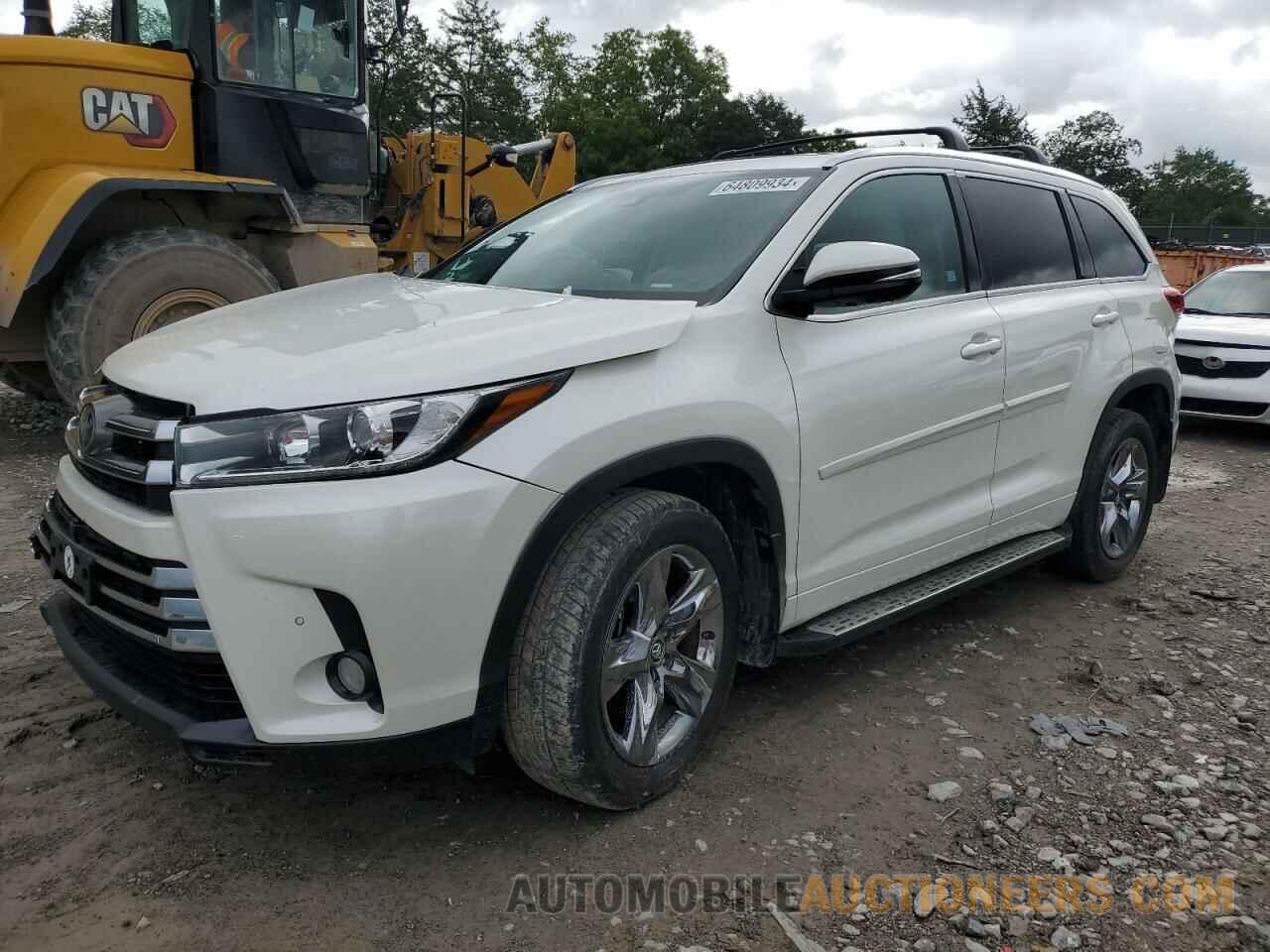 5TDDZRFHXJS861239 TOYOTA HIGHLANDER 2018