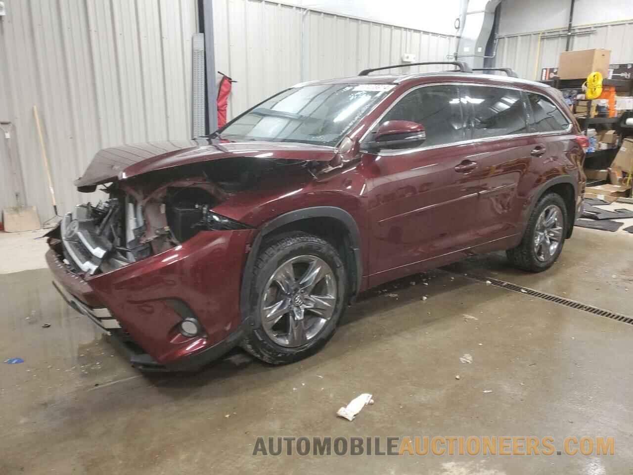 5TDDZRFHXJS862035 TOYOTA HIGHLANDER 2018