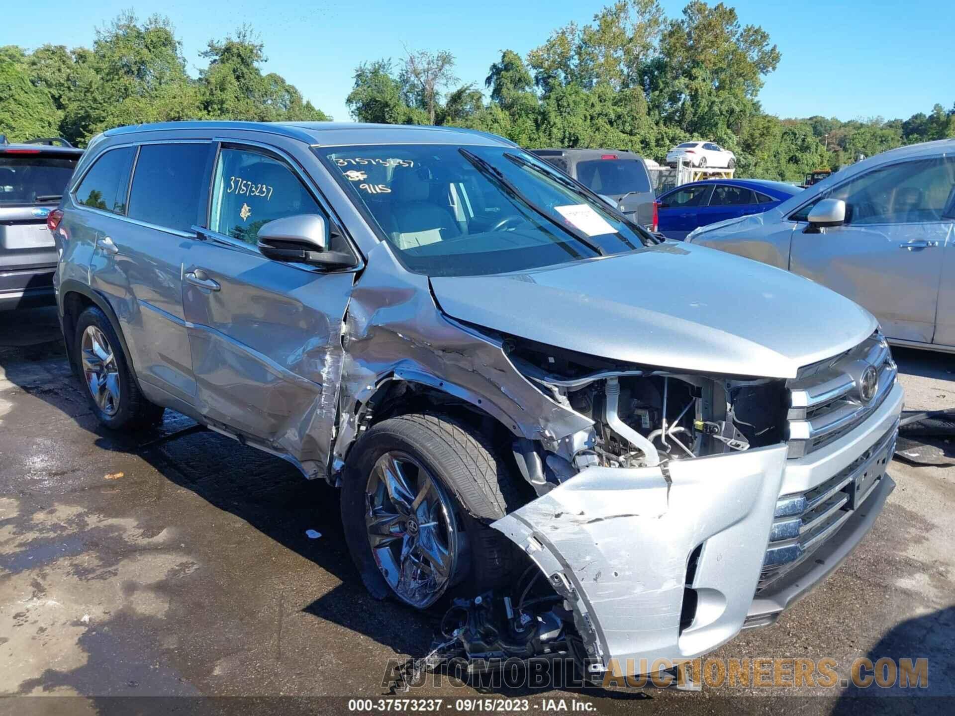 5TDDZRFHXJS889946 TOYOTA HIGHLANDER 2018