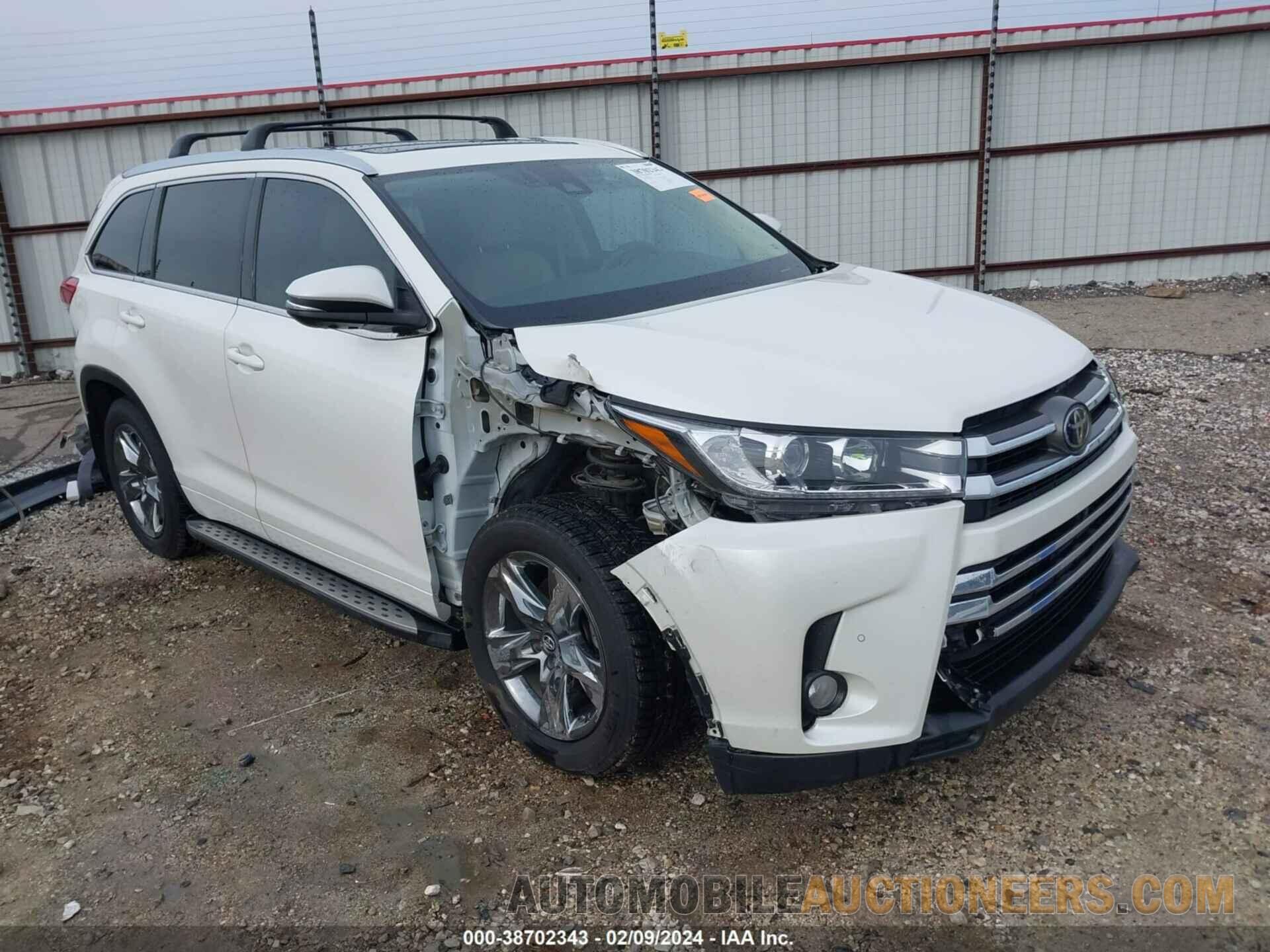 5TDDZRFHXJS901769 TOYOTA HIGHLANDER 2018