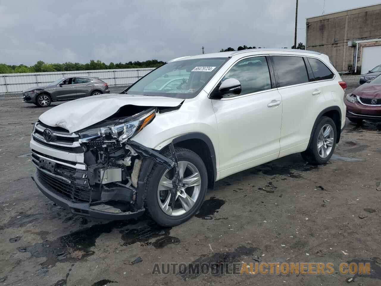 5TDDZRFHXJS908883 TOYOTA HIGHLANDER 2018