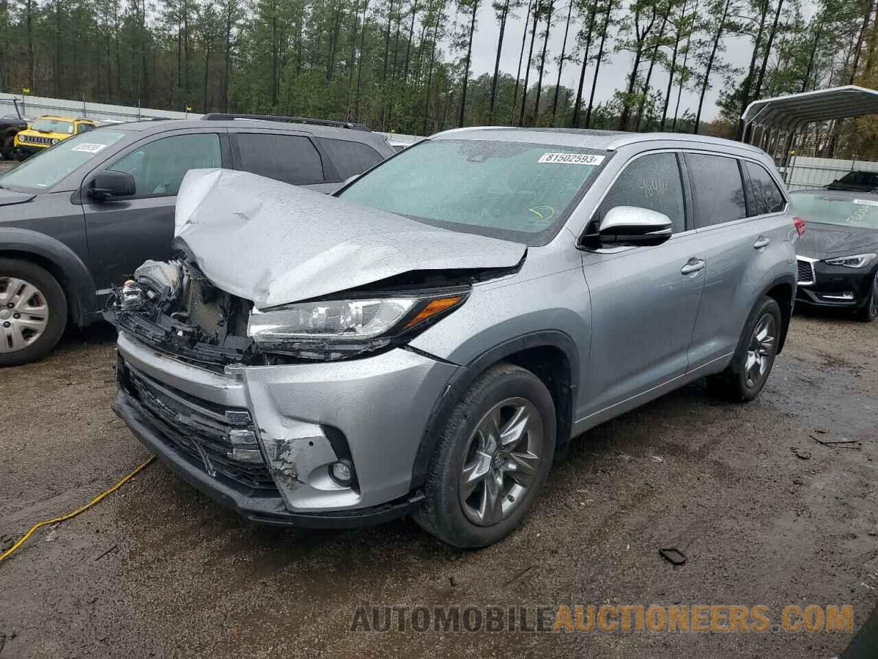 5TDDZRFHXKS704263 TOYOTA HIGHLANDER 2019