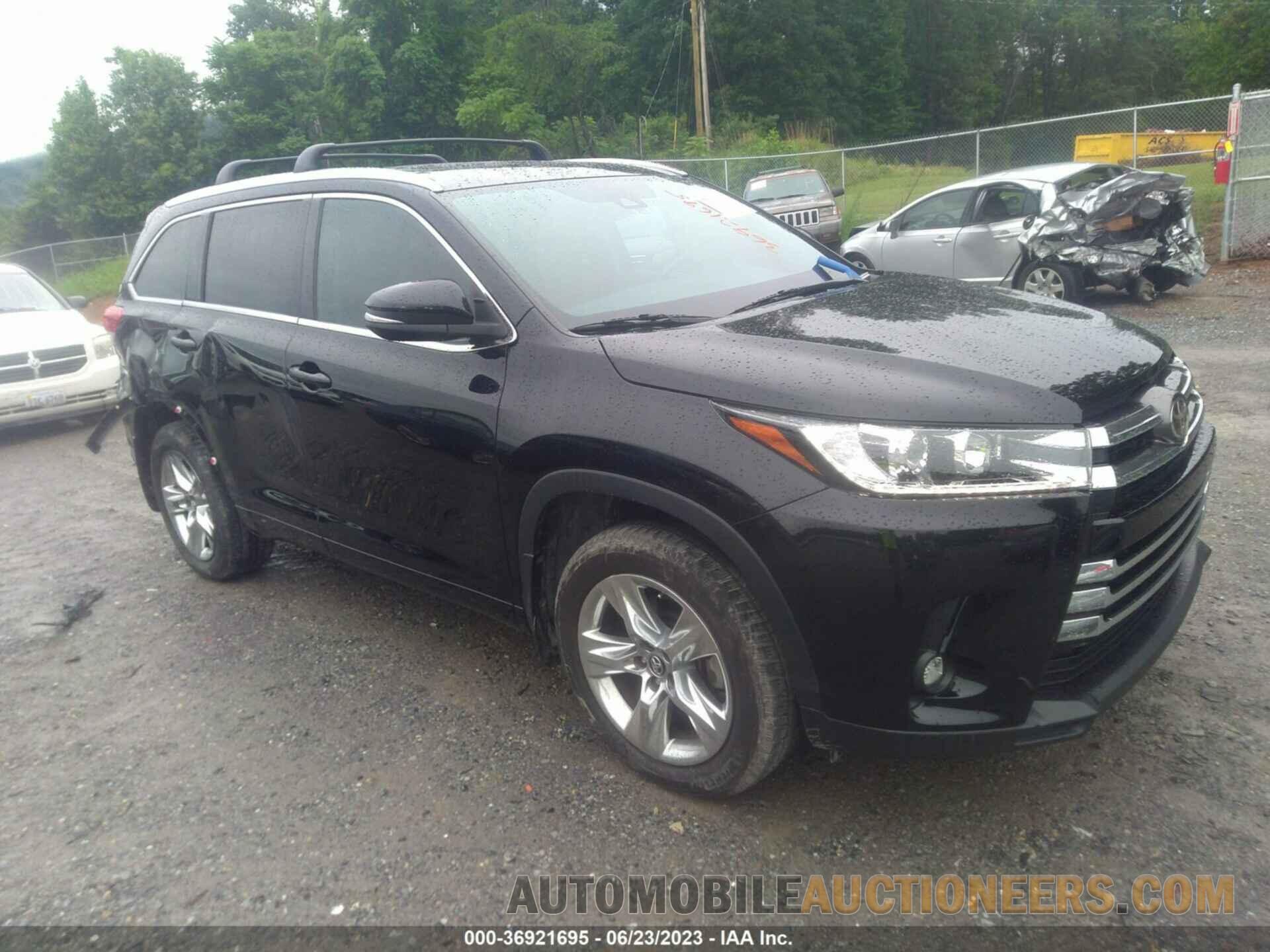 5TDDZRFHXKS707521 TOYOTA HIGHLANDER 2019