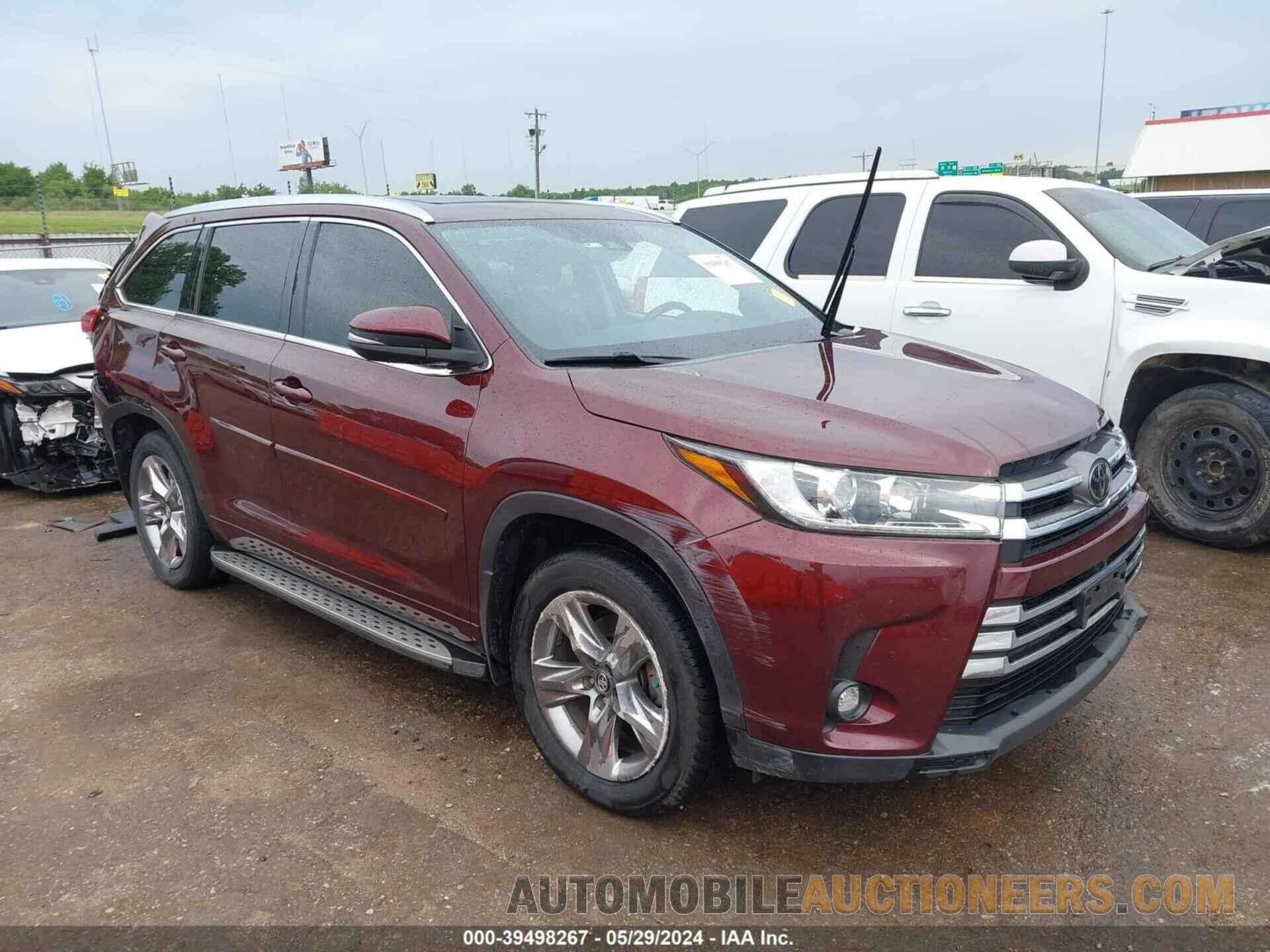 5TDDZRFHXKS941528 TOYOTA HIGHLANDER 2019