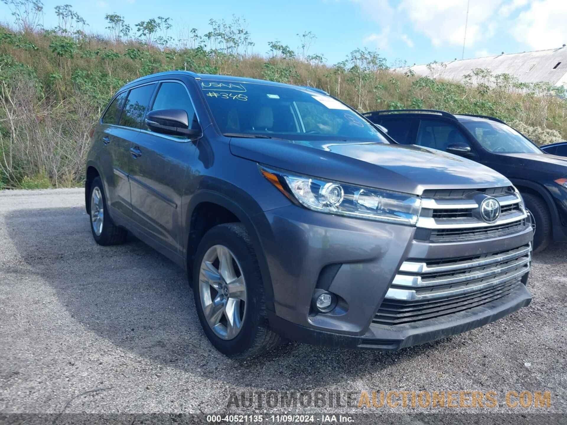 5TDDZRFHXKS941819 TOYOTA HIGHLANDER 2019