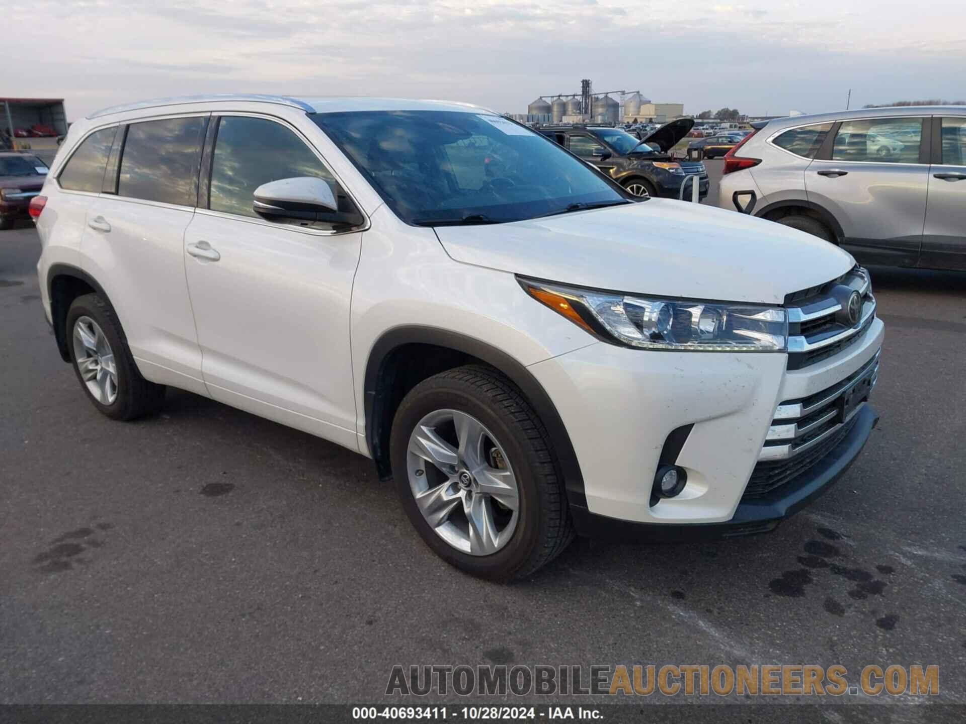 5TDDZRFHXKS953906 TOYOTA HIGHLANDER 2019