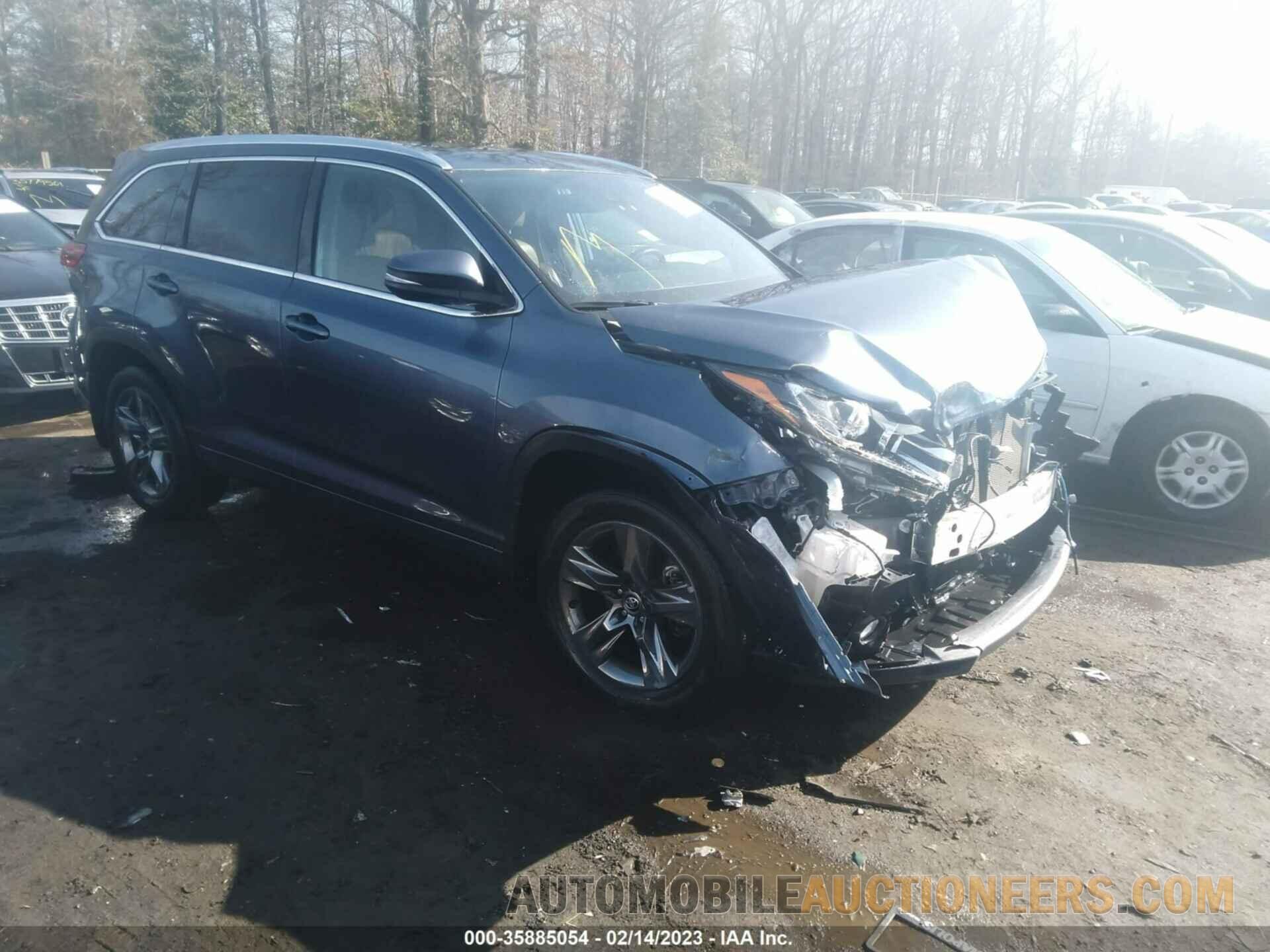 5TDDZRFHXKS955901 TOYOTA HIGHLANDER 2019