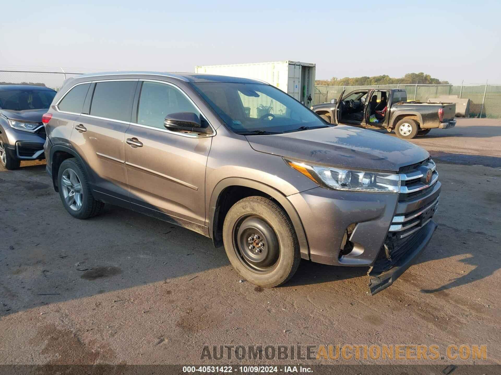 5TDDZRFHXKS974190 TOYOTA HIGHLANDER 2019