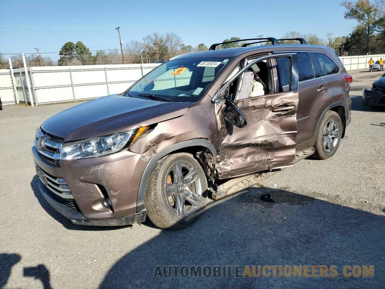 5TDDZRFHXKS974609 TOYOTA HIGHLANDER 2019