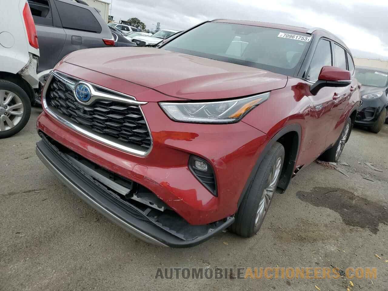 5TDEBRCH4MS025377 TOYOTA HIGHLANDER 2021