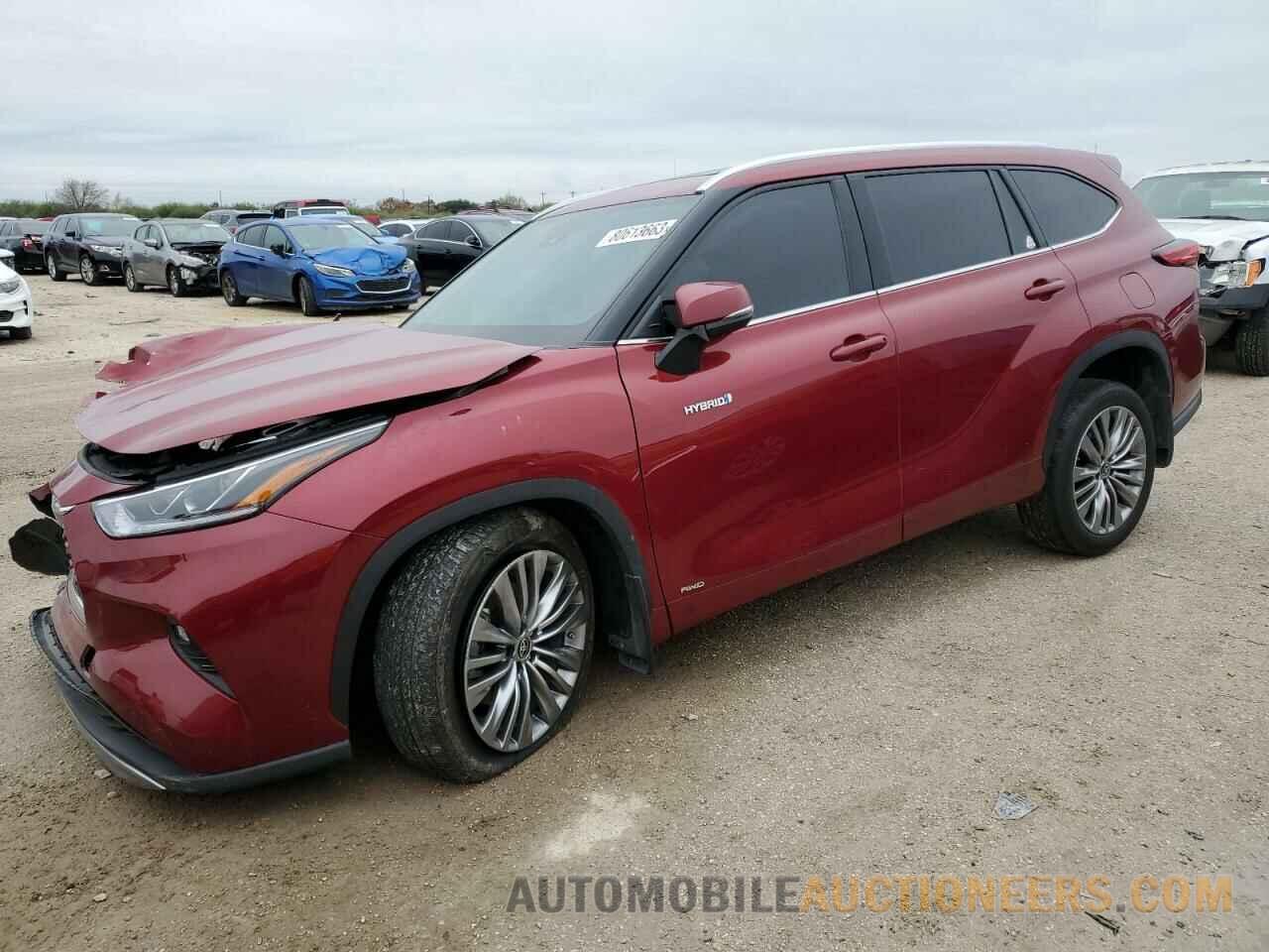 5TDEBRCH4MS064163 TOYOTA HIGHLANDER 2021