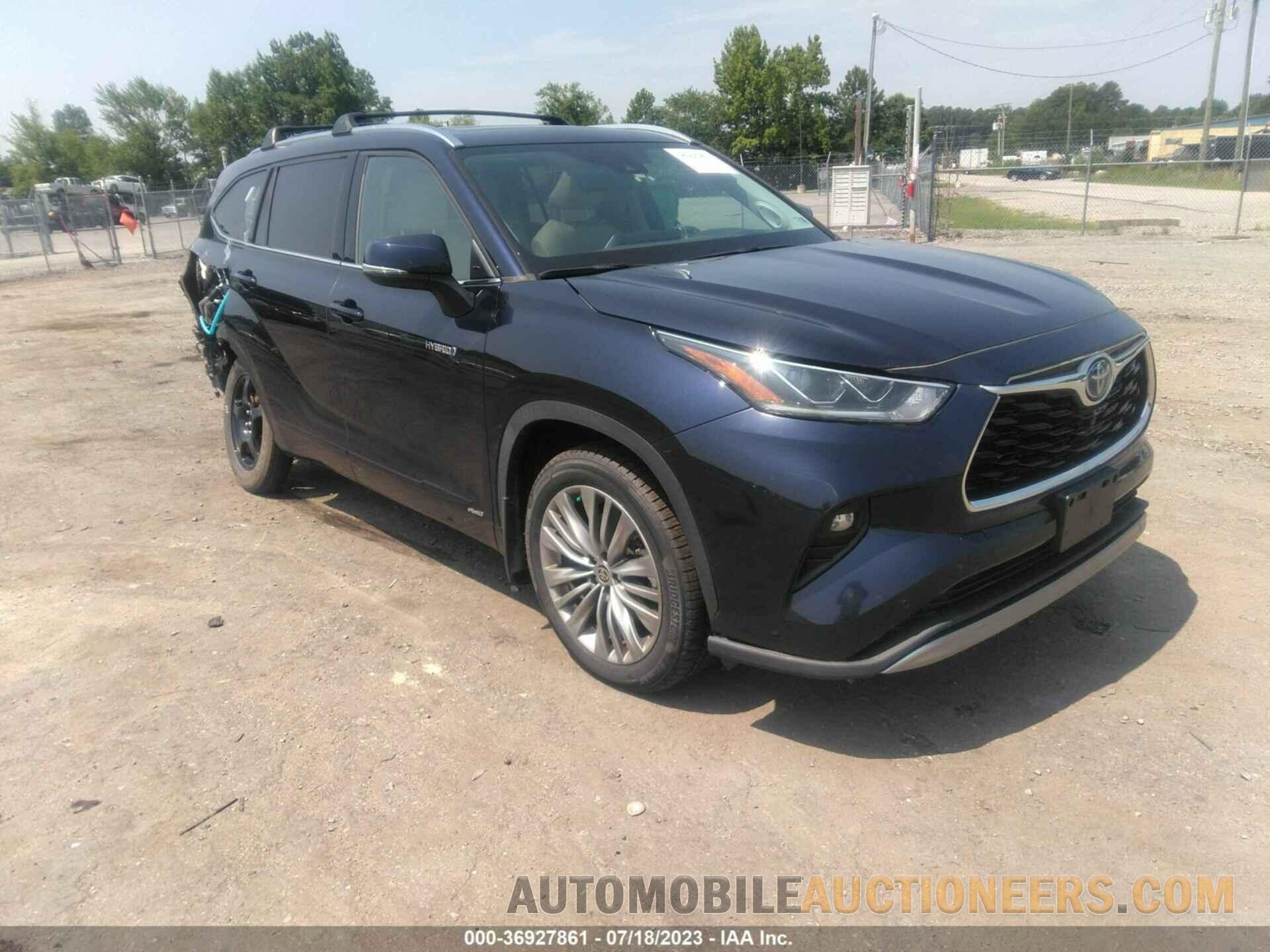 5TDEBRCH5MS016283 TOYOTA HIGHLANDER 2021