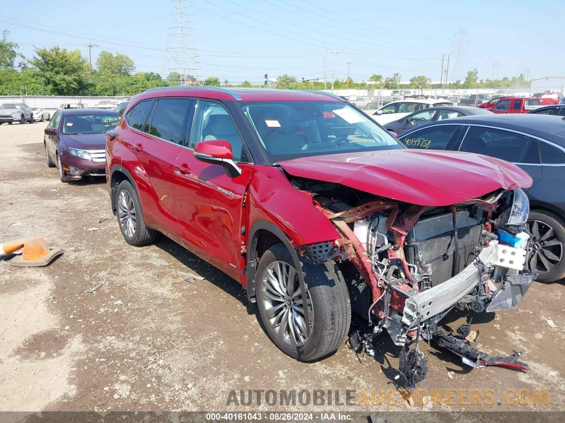 5TDEBRCH5MS029809 TOYOTA HIGHLANDER 2021