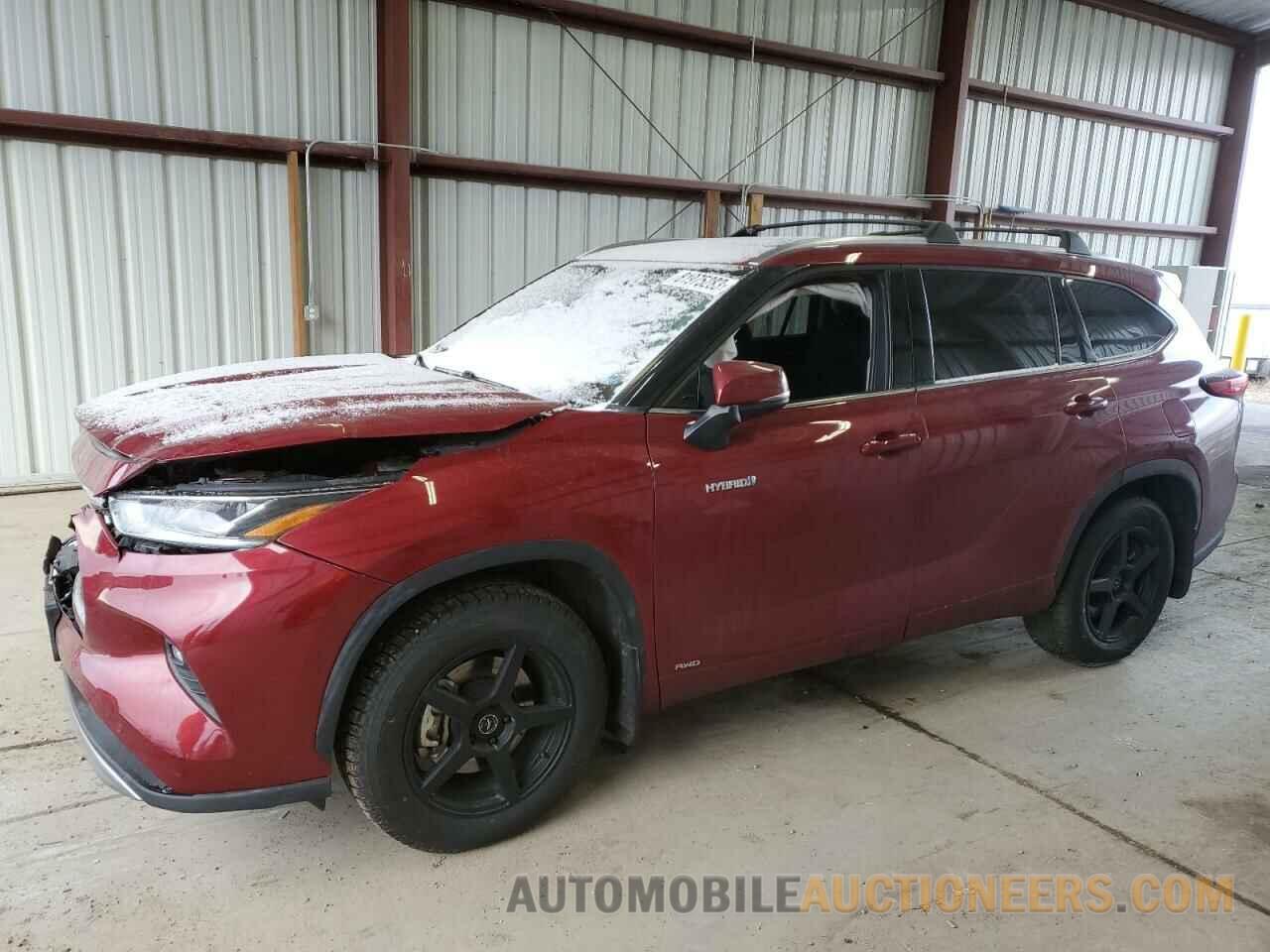 5TDEBRCH5MS068383 TOYOTA HIGHLANDER 2021