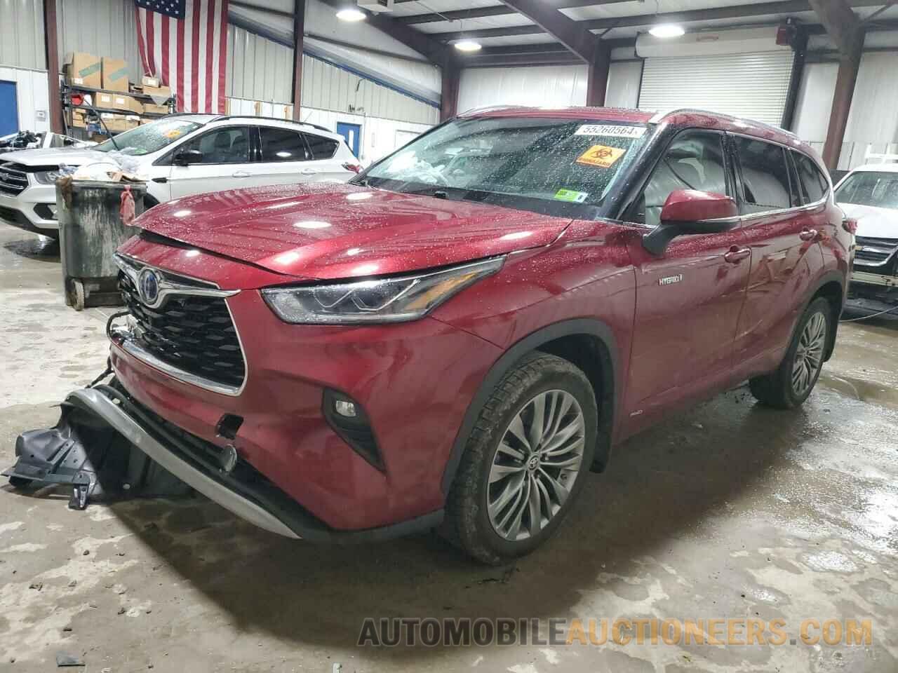 5TDEBRCH7MS019363 TOYOTA HIGHLANDER 2021