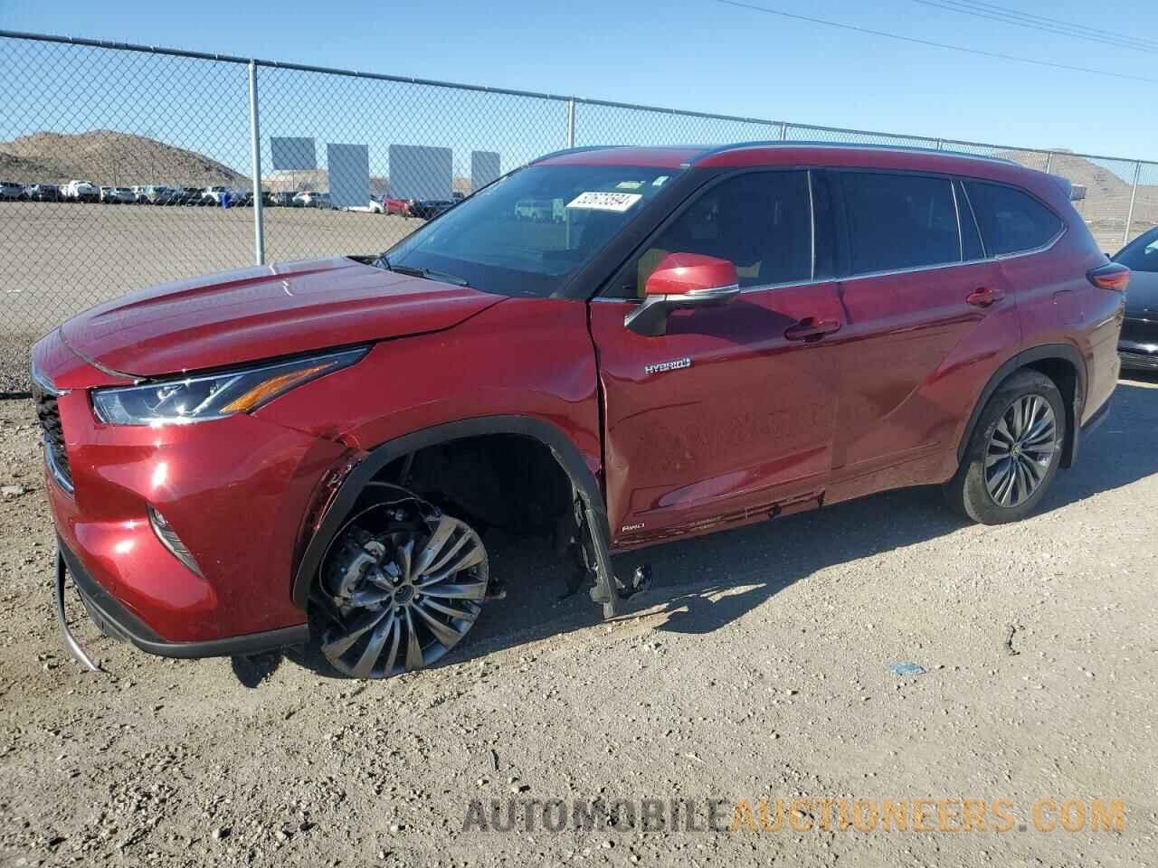 5TDEBRCH7MS057434 TOYOTA HIGHLANDER 2021