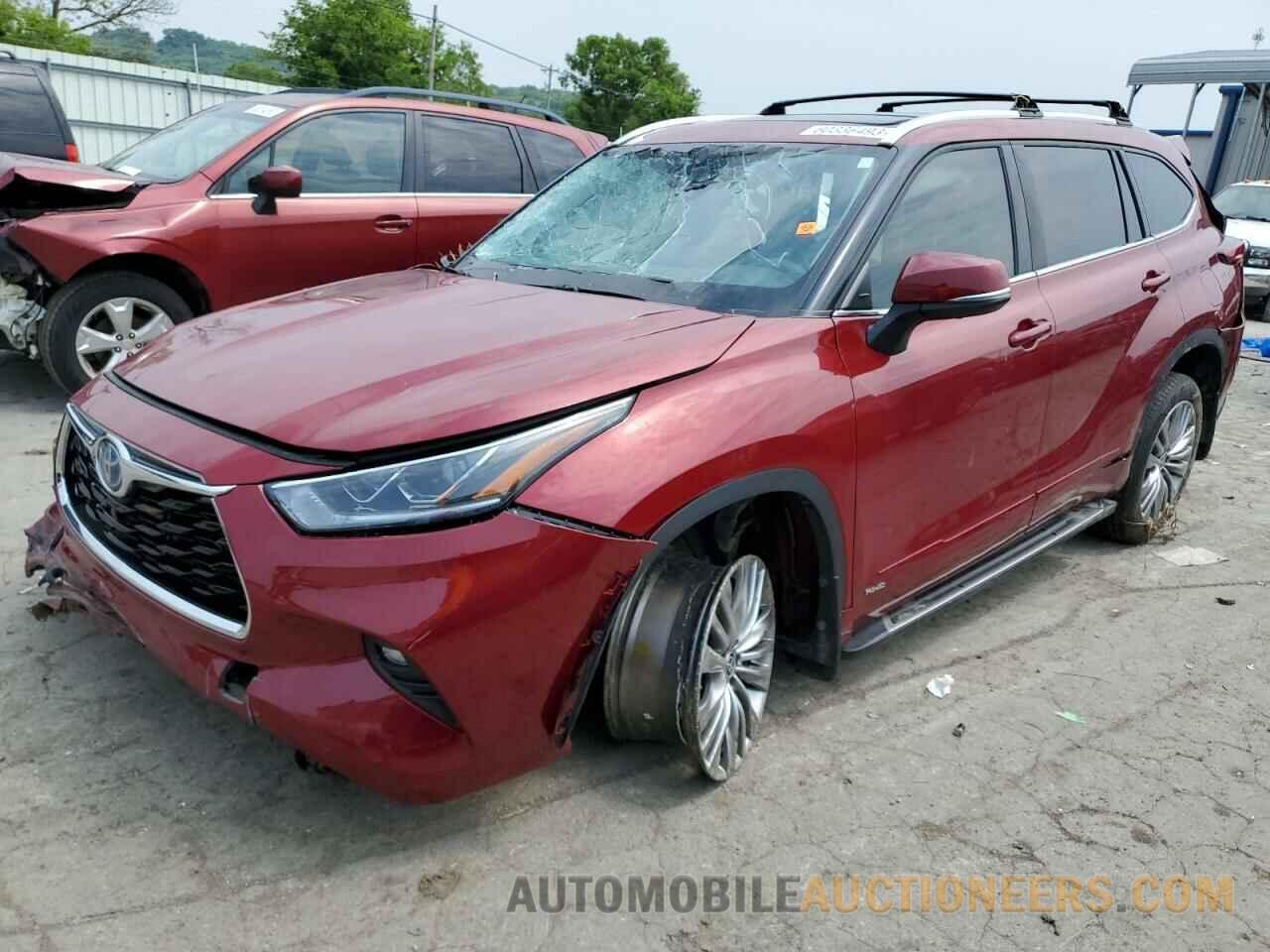 5TDEBRCH7NS100445 TOYOTA HIGHLANDER 2022