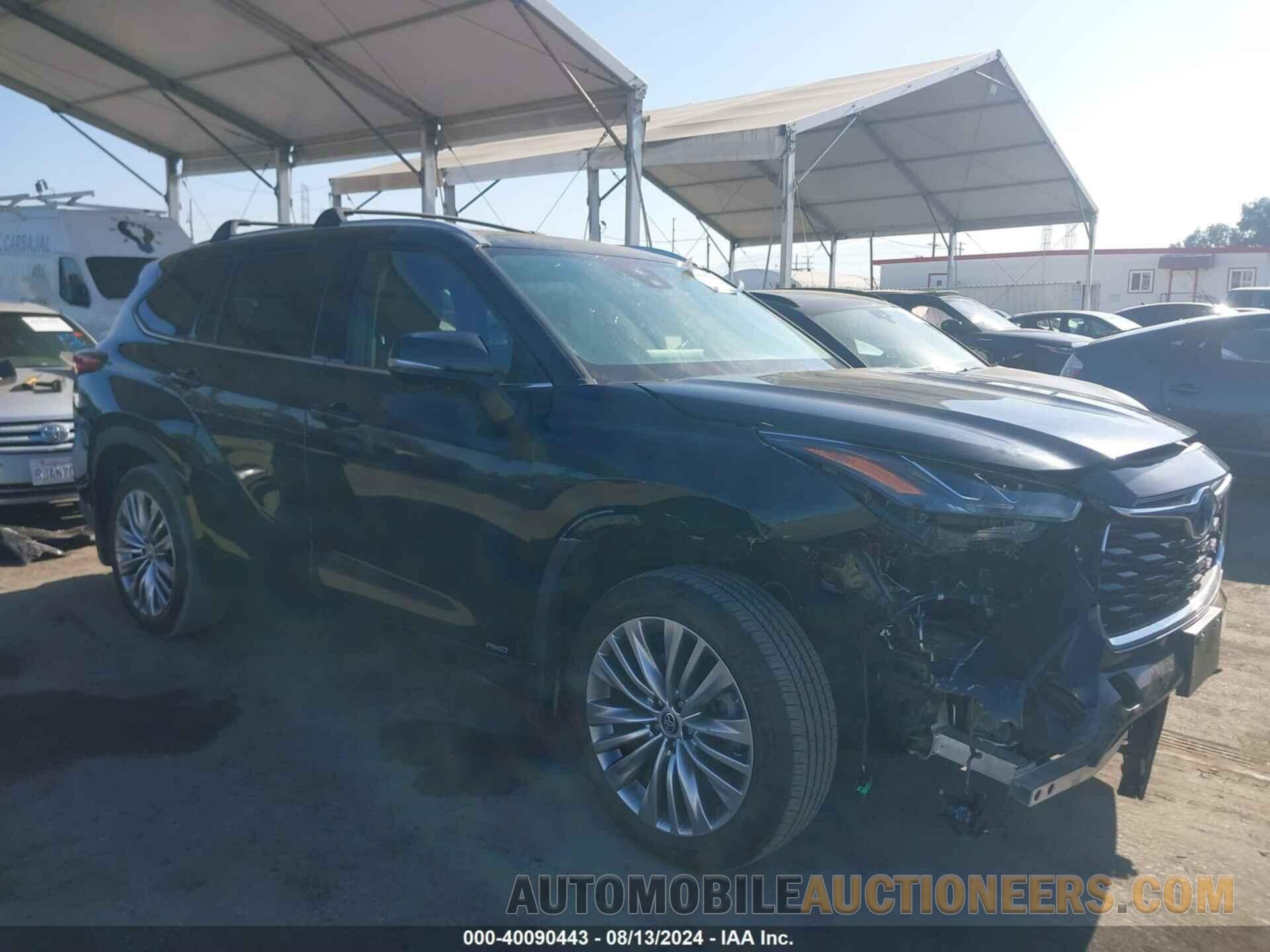 5TDEBRCH7PS124215 TOYOTA HIGHLANDER 2023