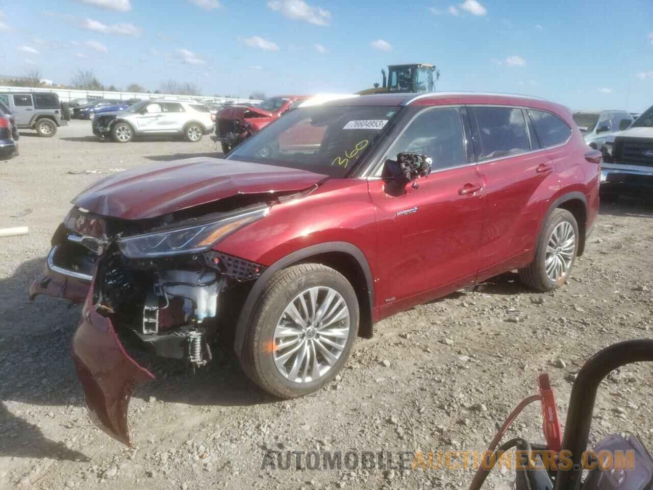 5TDEBRCH8MS036236 TOYOTA HIGHLANDER 2021