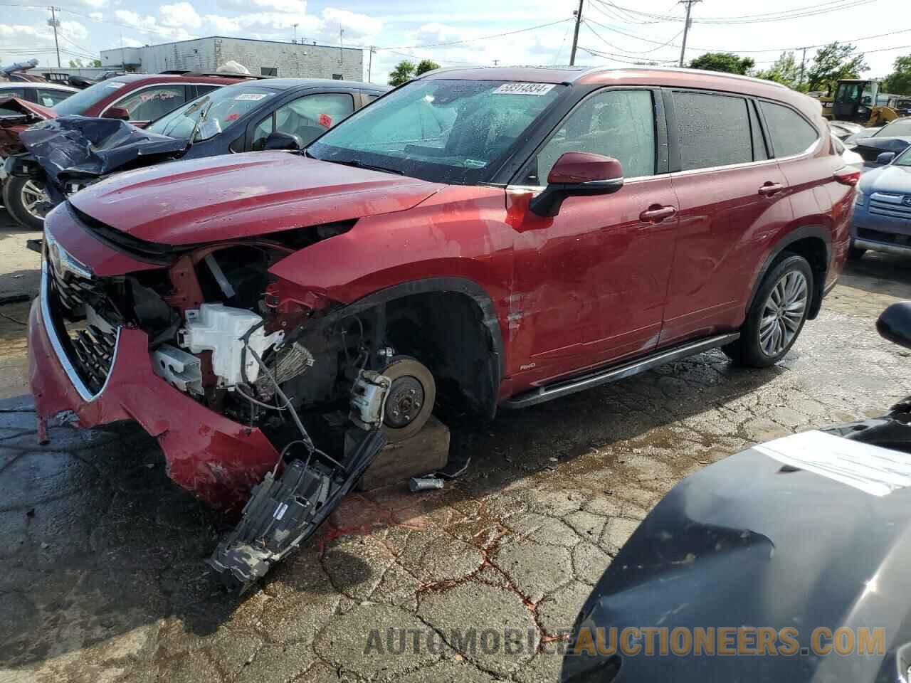 5TDEBRCH8NS077712 TOYOTA HIGHLANDER 2022