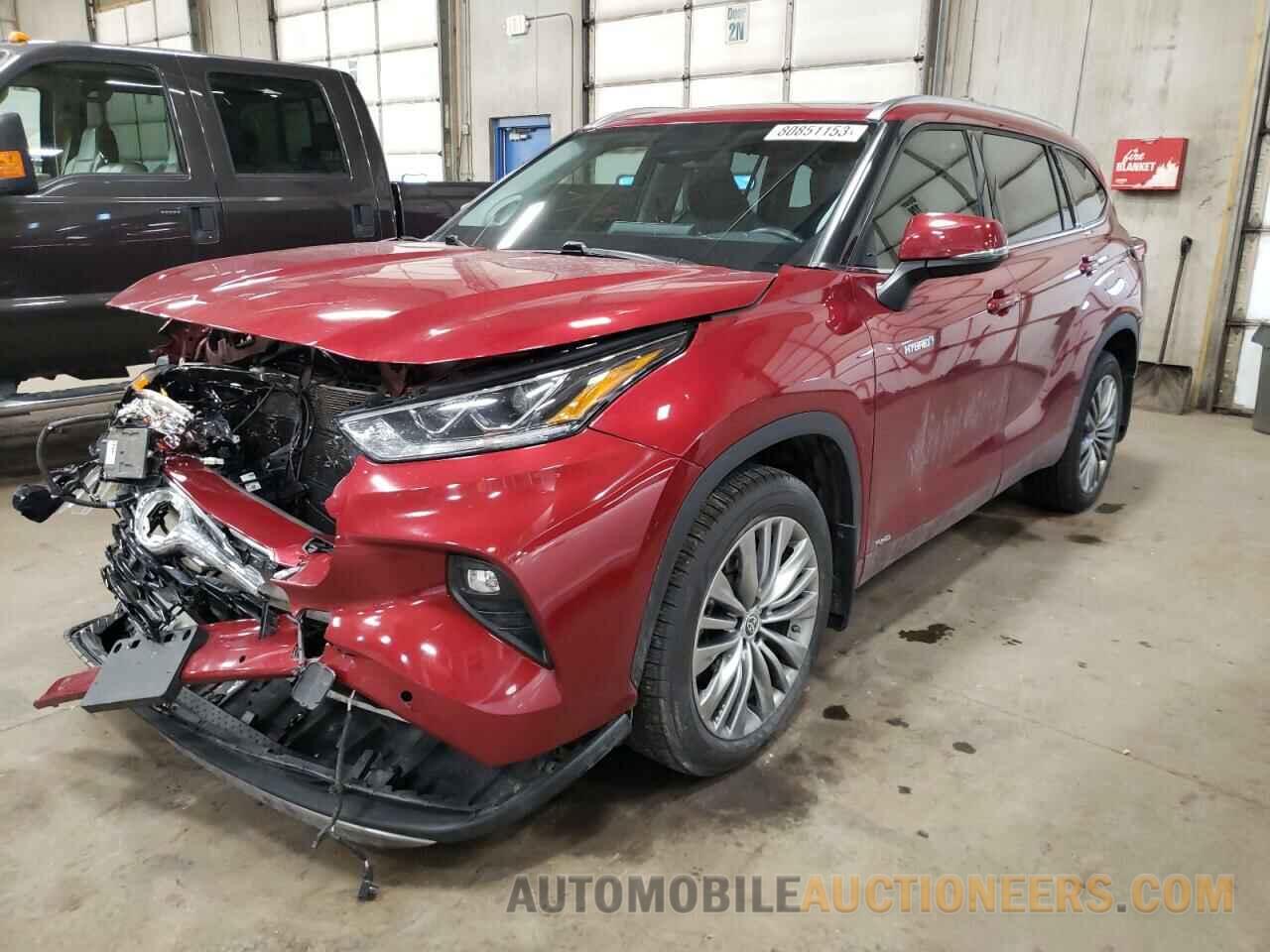 5TDEBRCH9MS035032 TOYOTA HIGHLANDER 2021