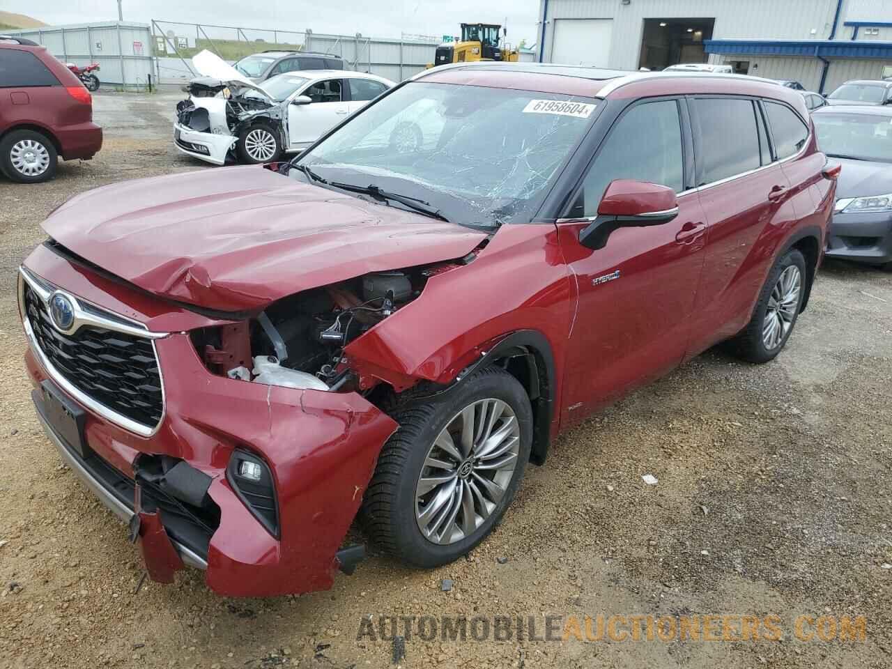 5TDEBRCHXMS020748 TOYOTA HIGHLANDER 2021