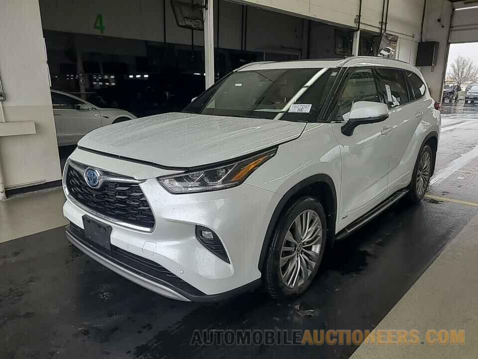 5TDEBRCHXNS080580 Toyota Highlander Hybrid 2022