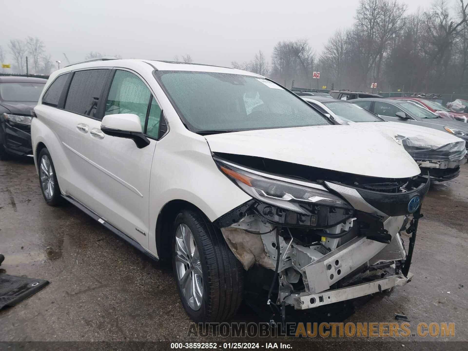 5TDERKEC0MS006572 TOYOTA SIENNA 2021