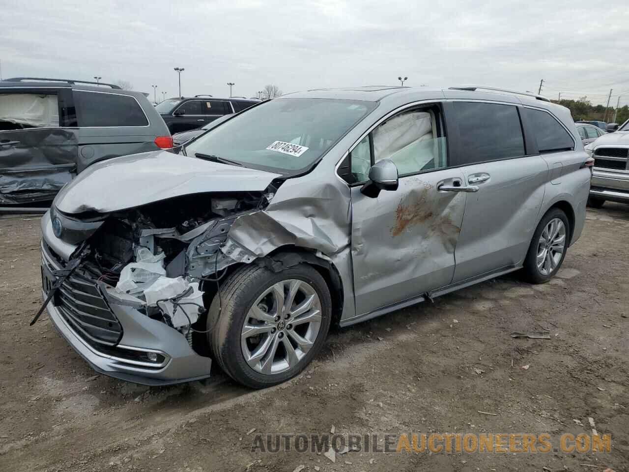 5TDERKEC0NS089535 TOYOTA SIENNA 2022