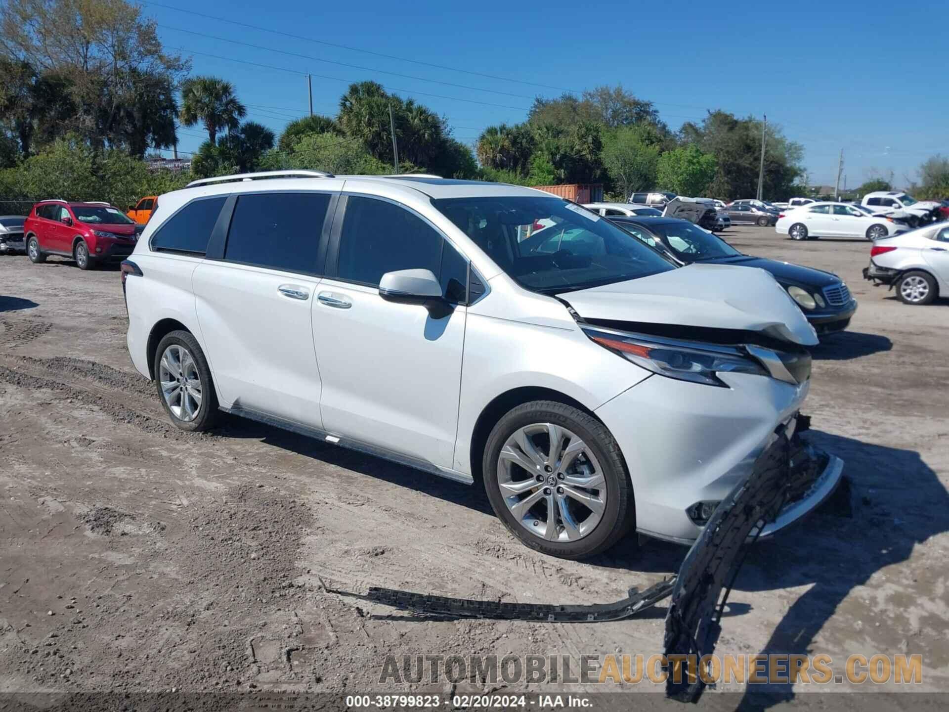 5TDERKEC0NS100162 TOYOTA SIENNA 2022