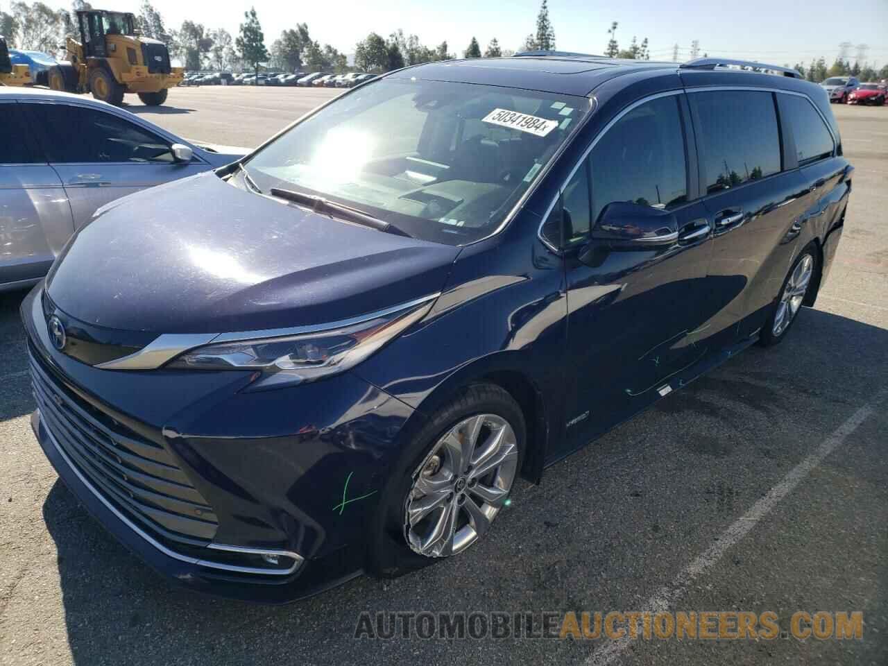 5TDERKEC4MS006509 TOYOTA SIENNA 2021