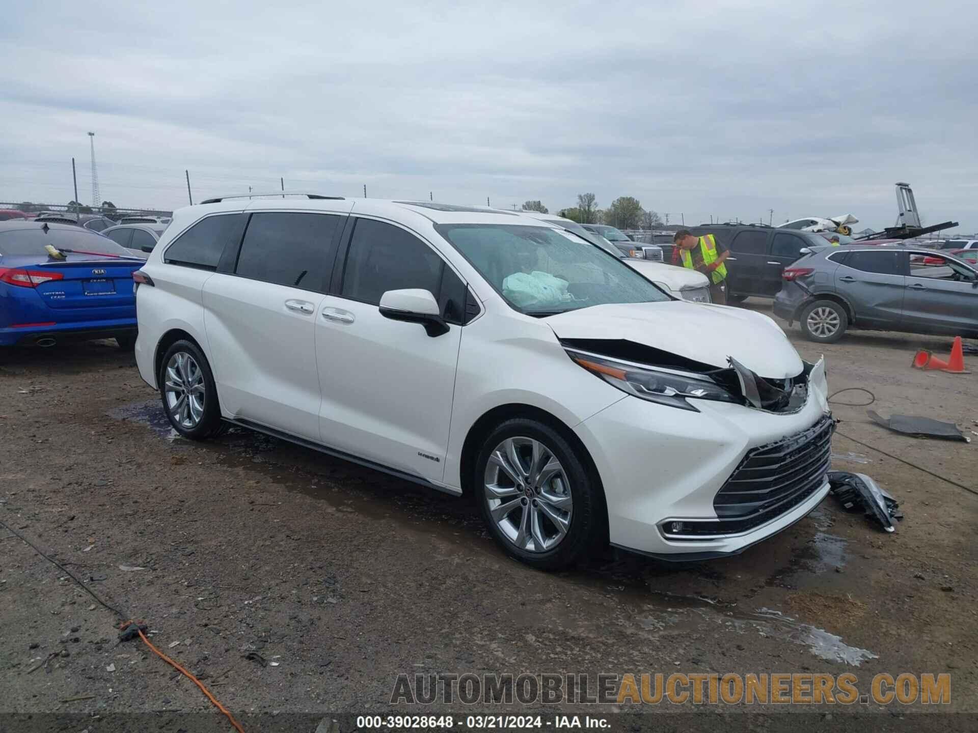 5TDERKEC4MS011421 TOYOTA SIENNA 2021