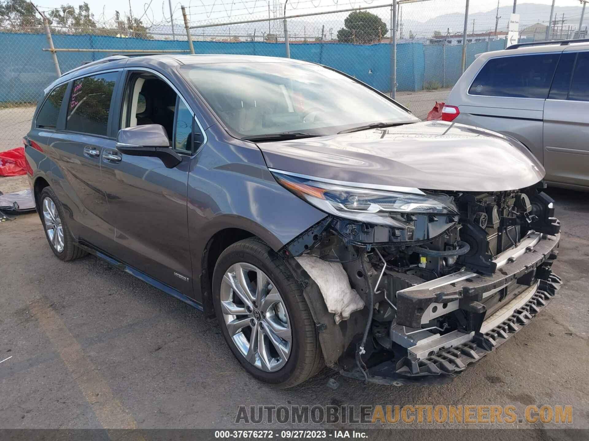 5TDERKEC5MS022833 TOYOTA SIENNA 2021