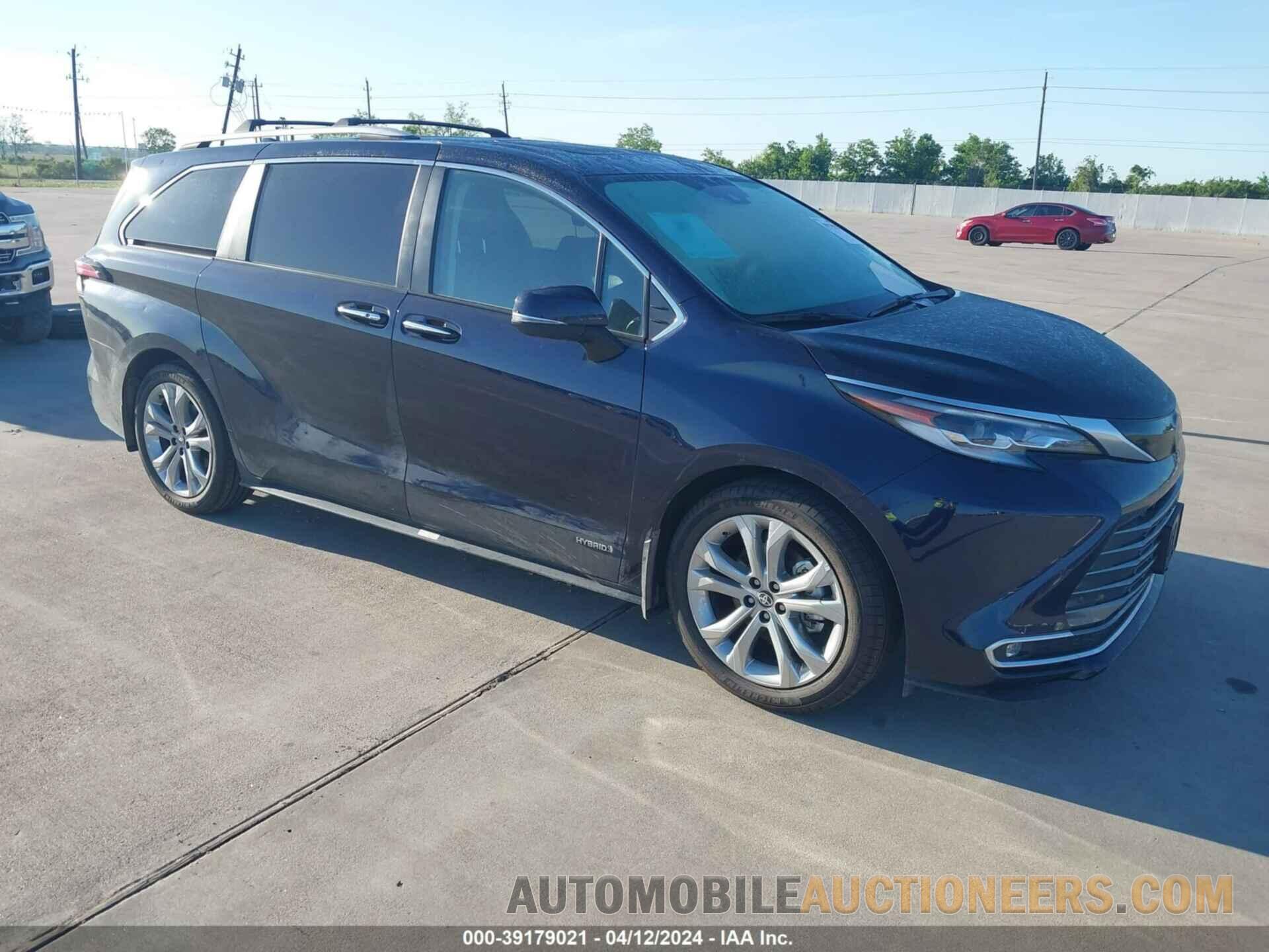 5TDERKEC6MS031539 TOYOTA SIENNA 2021