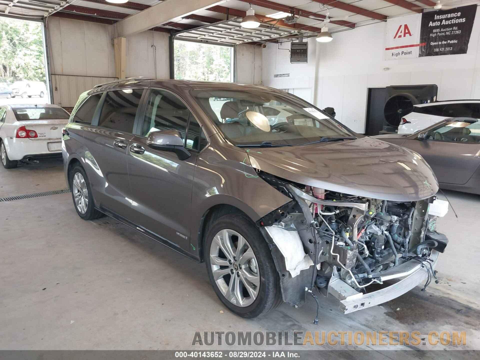 5TDERKEC7MS070236 TOYOTA SIENNA 2021