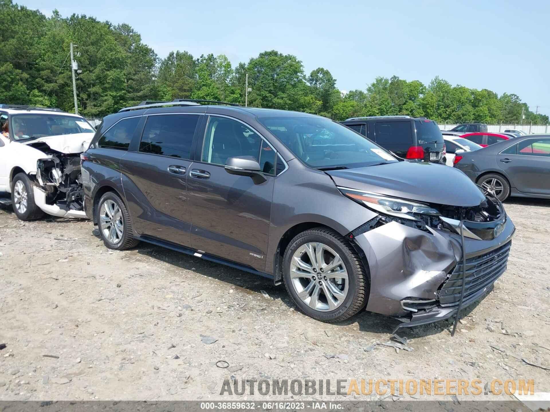 5TDERKEC8MS014290 TOYOTA SIENNA 2021