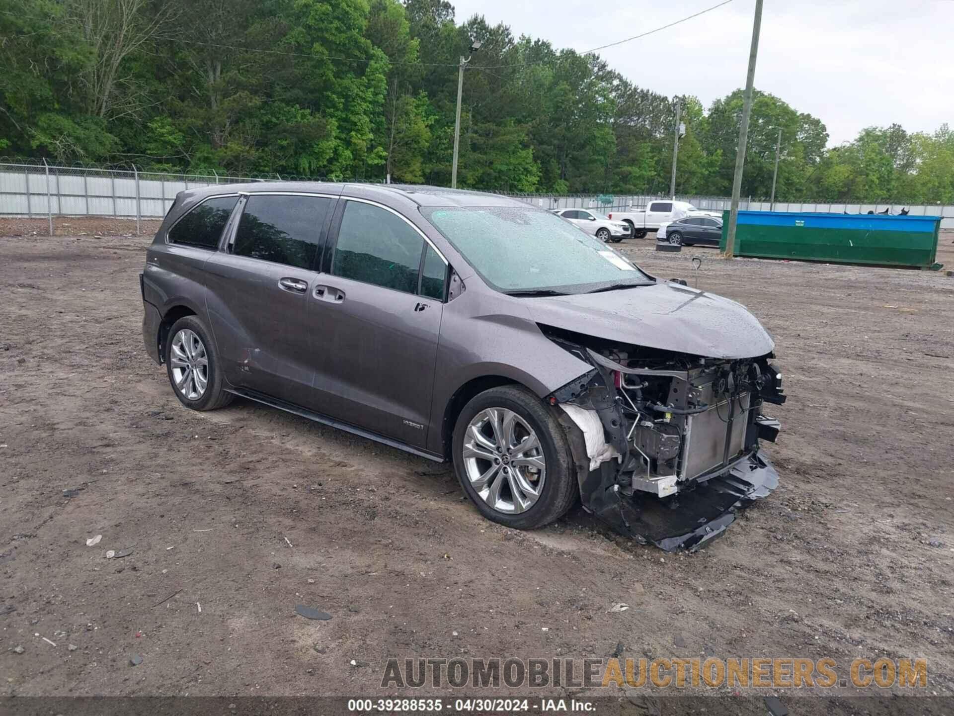 5TDERKEC8MS066051 TOYOTA SIENNA 2021