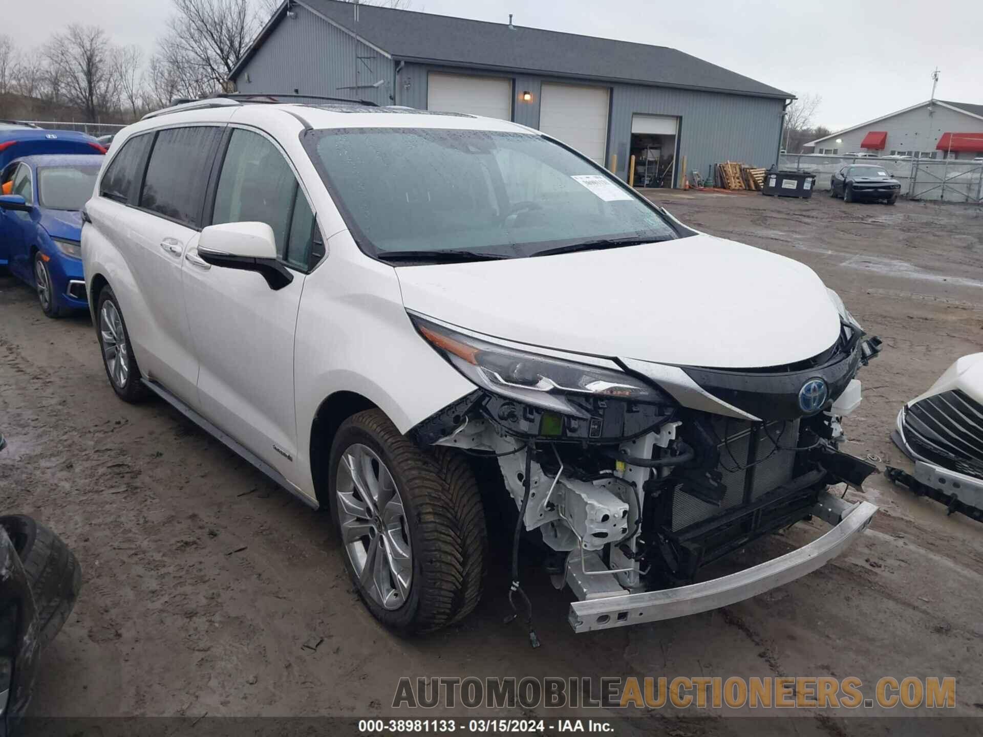 5TDERKEC9MS030465 TOYOTA SIENNA 2021