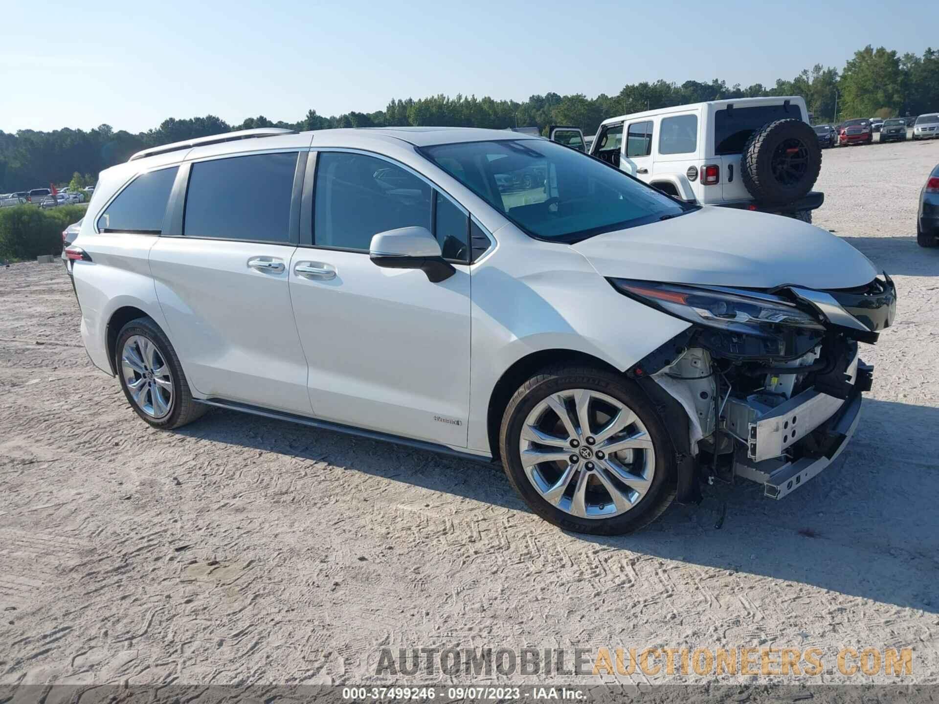 5TDERKEC9MS055107 TOYOTA SIENNA 2021