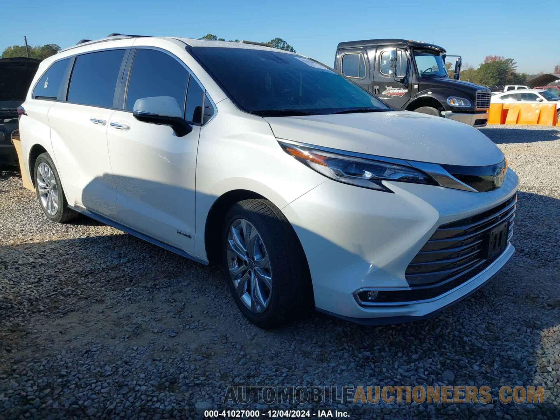 5TDERKECXMS022195 TOYOTA SIENNA 2021