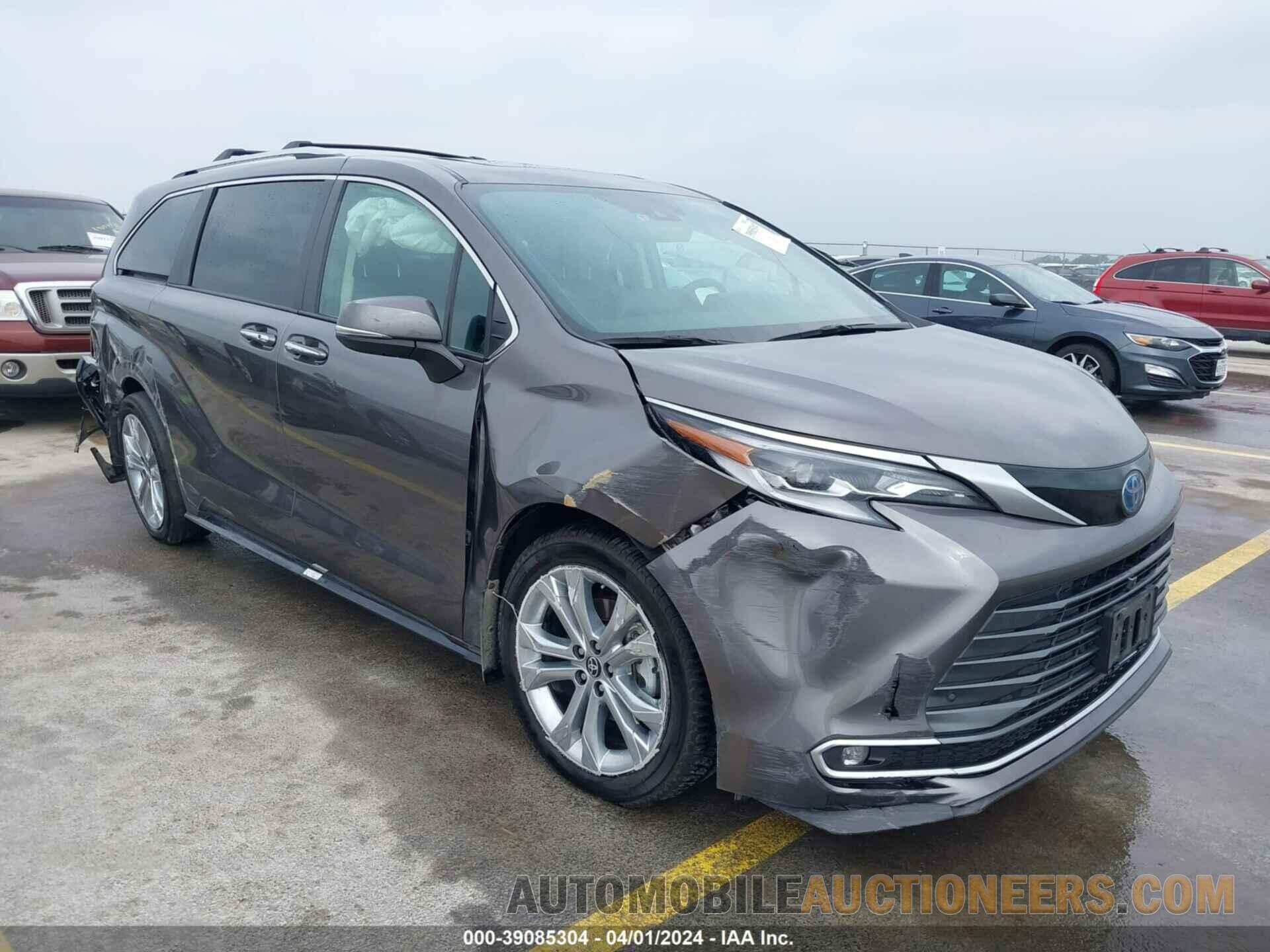 5TDERKECXNS124842 TOYOTA SIENNA 2022