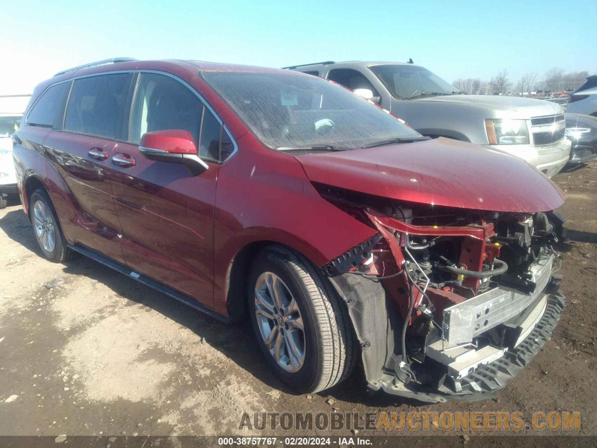 5TDESKFC0NS062029 TOYOTA SIENNA 2022