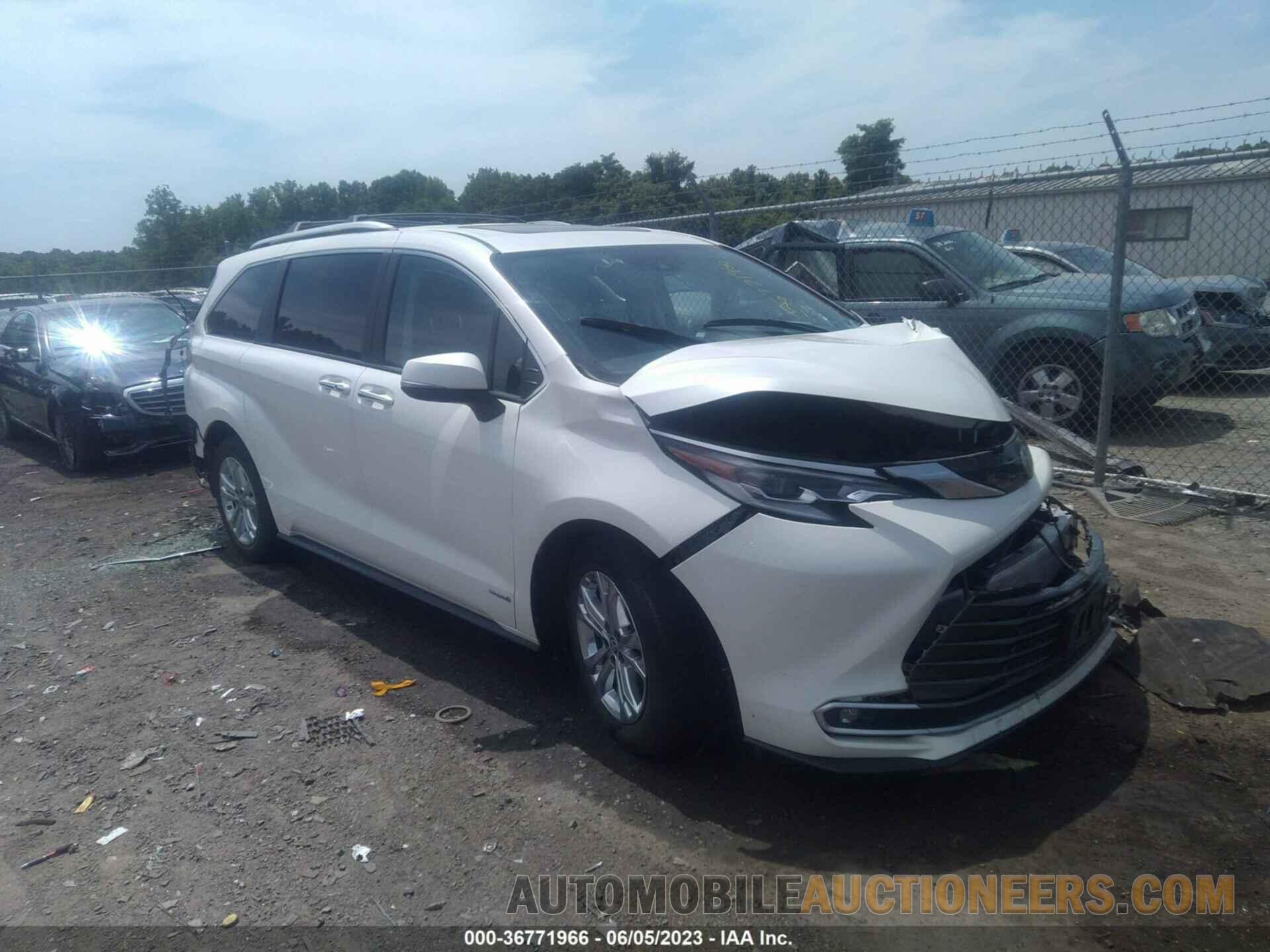 5TDESKFC1MS003280 TOYOTA SIENNA 2021